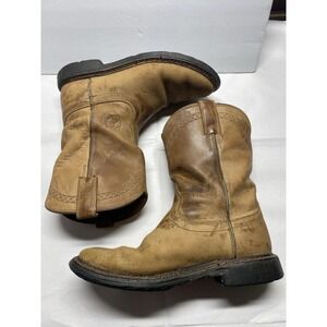 Ariat Sierra Men's Work Boots 10004986 Size 9D Rugged Durable Full Grain Leather